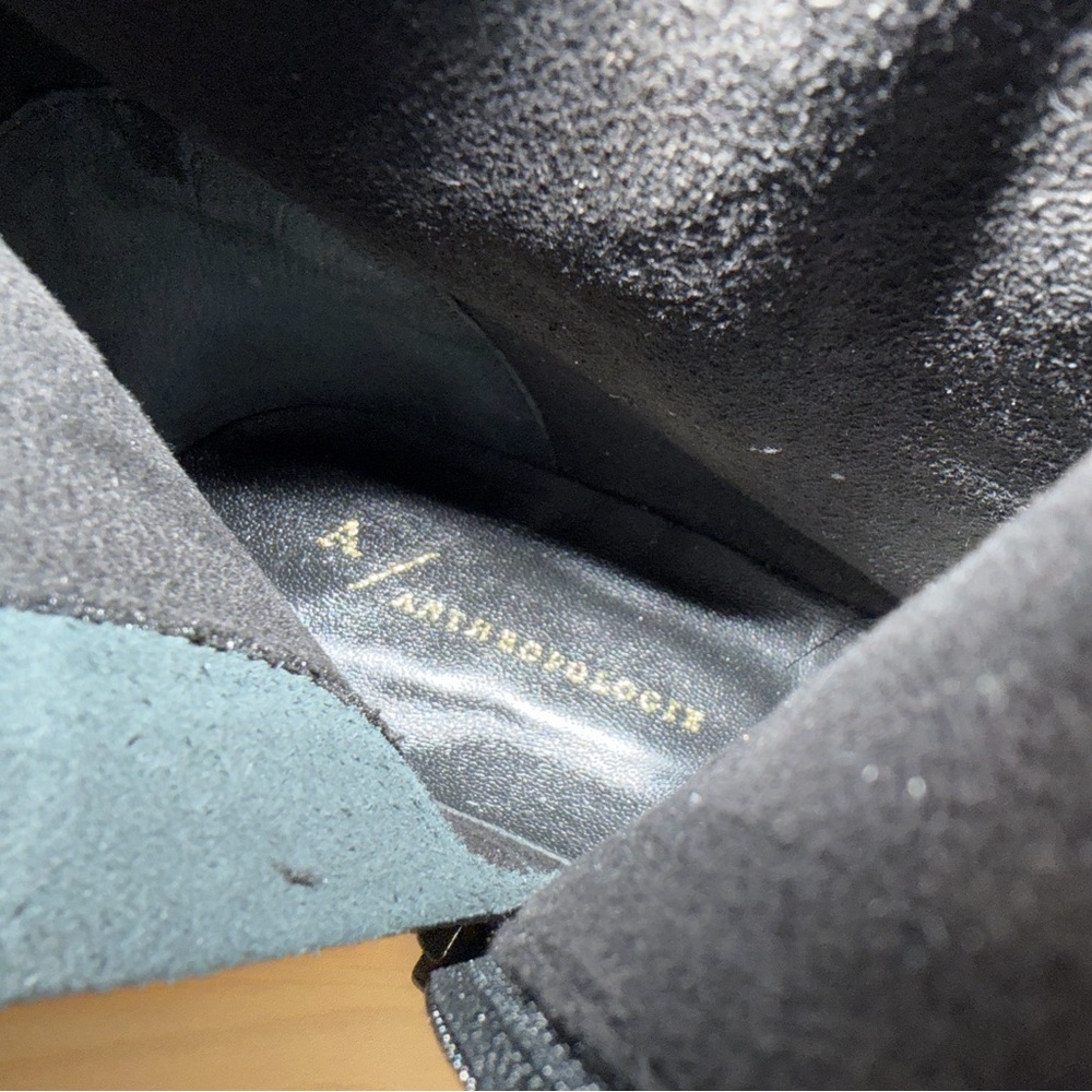Anthropologie Black Leather Boots - Picture 4 of 10
